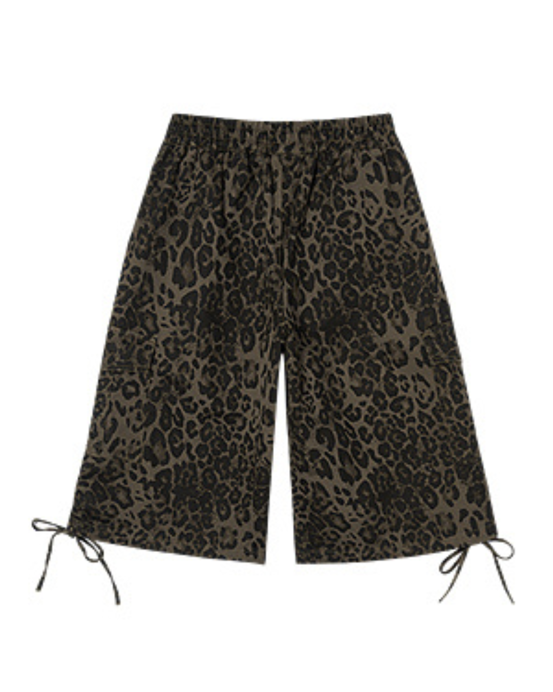 Leopard Half Cargo Pants