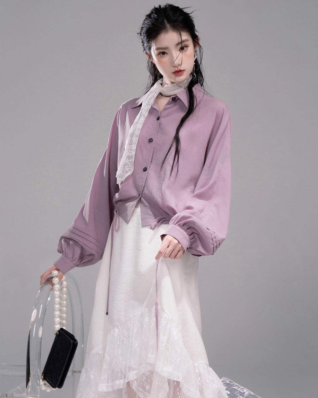 Soft Touch Button-Up Shirt