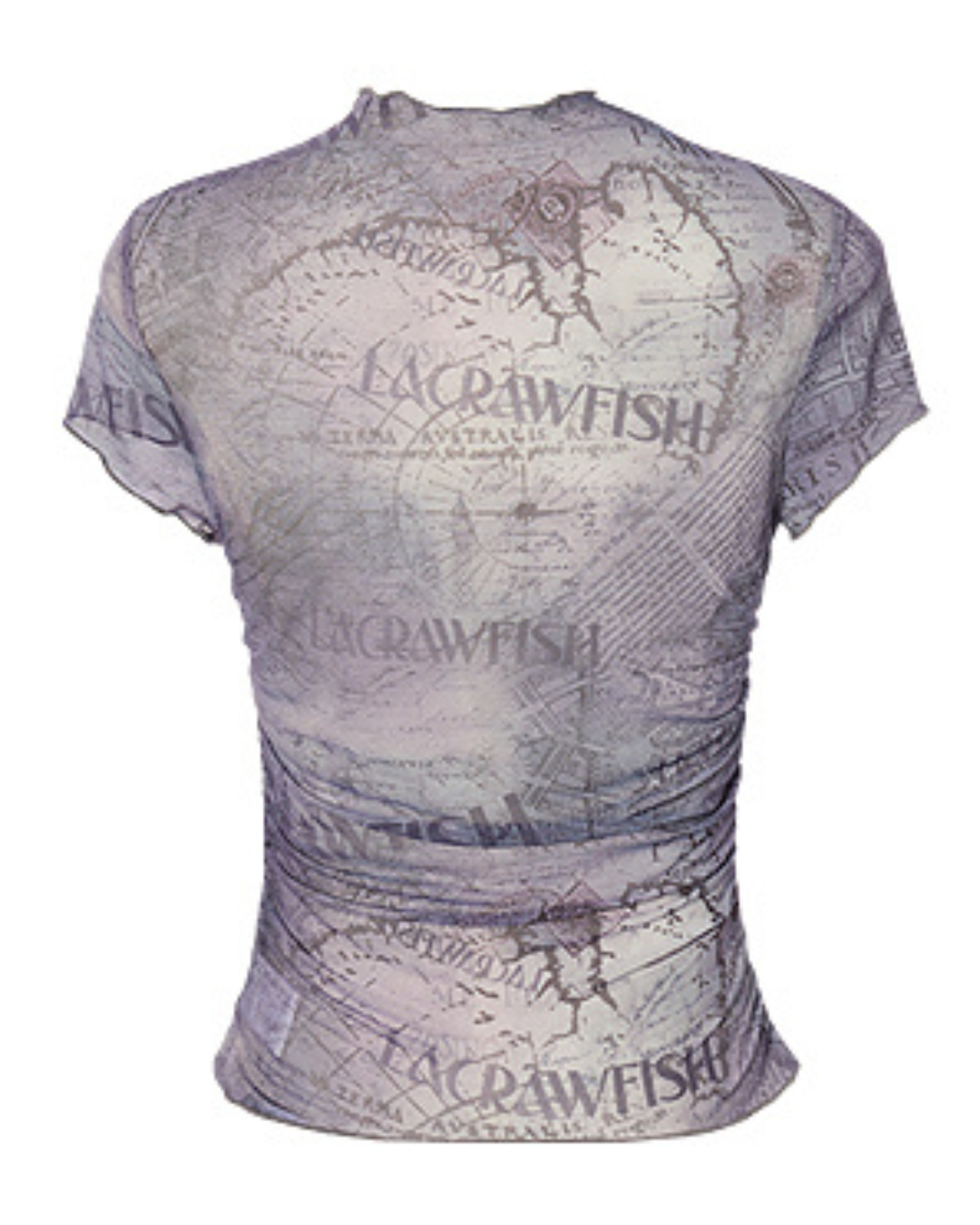 Printed Sheer Top