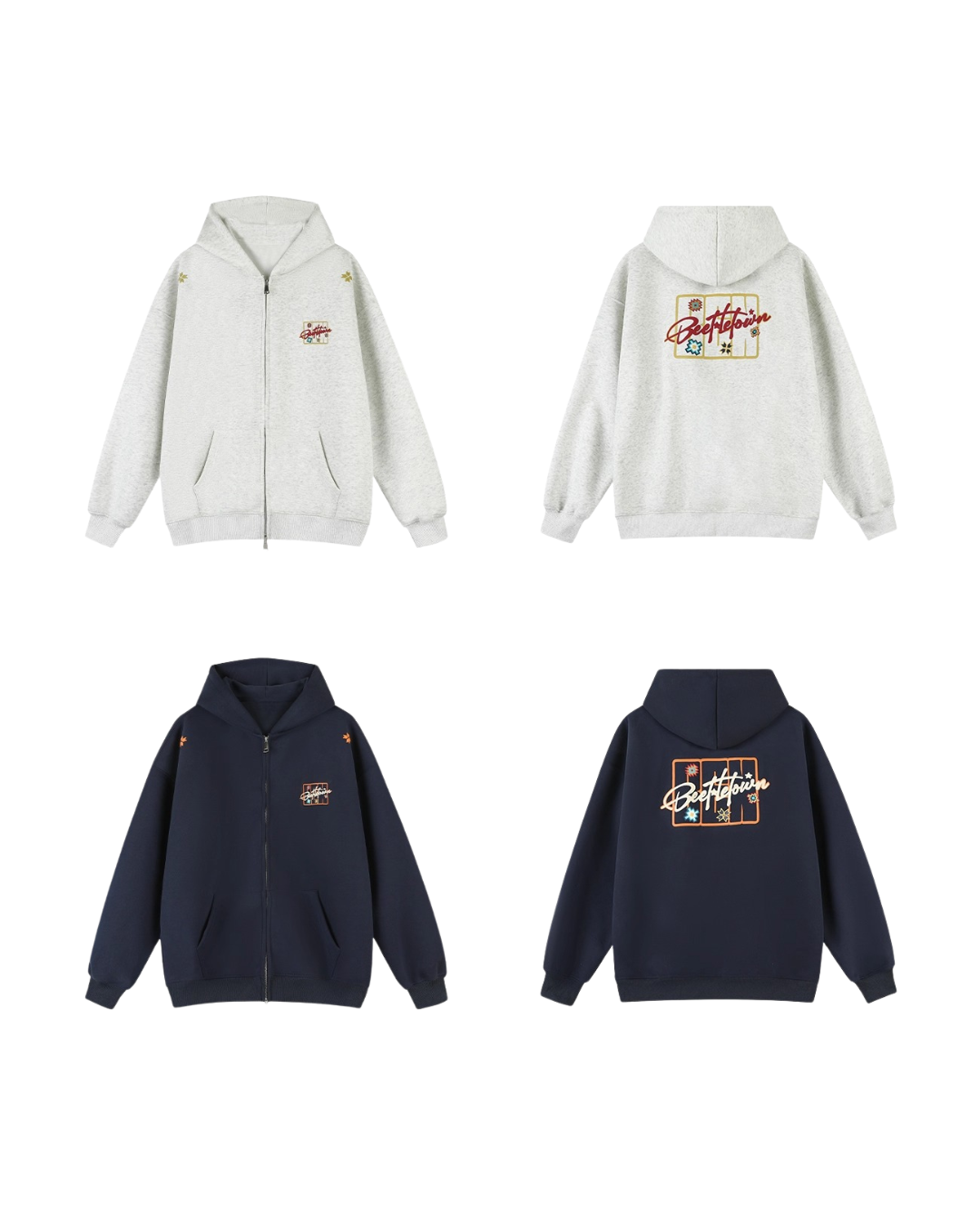 Back Logo Graphic Hoodie