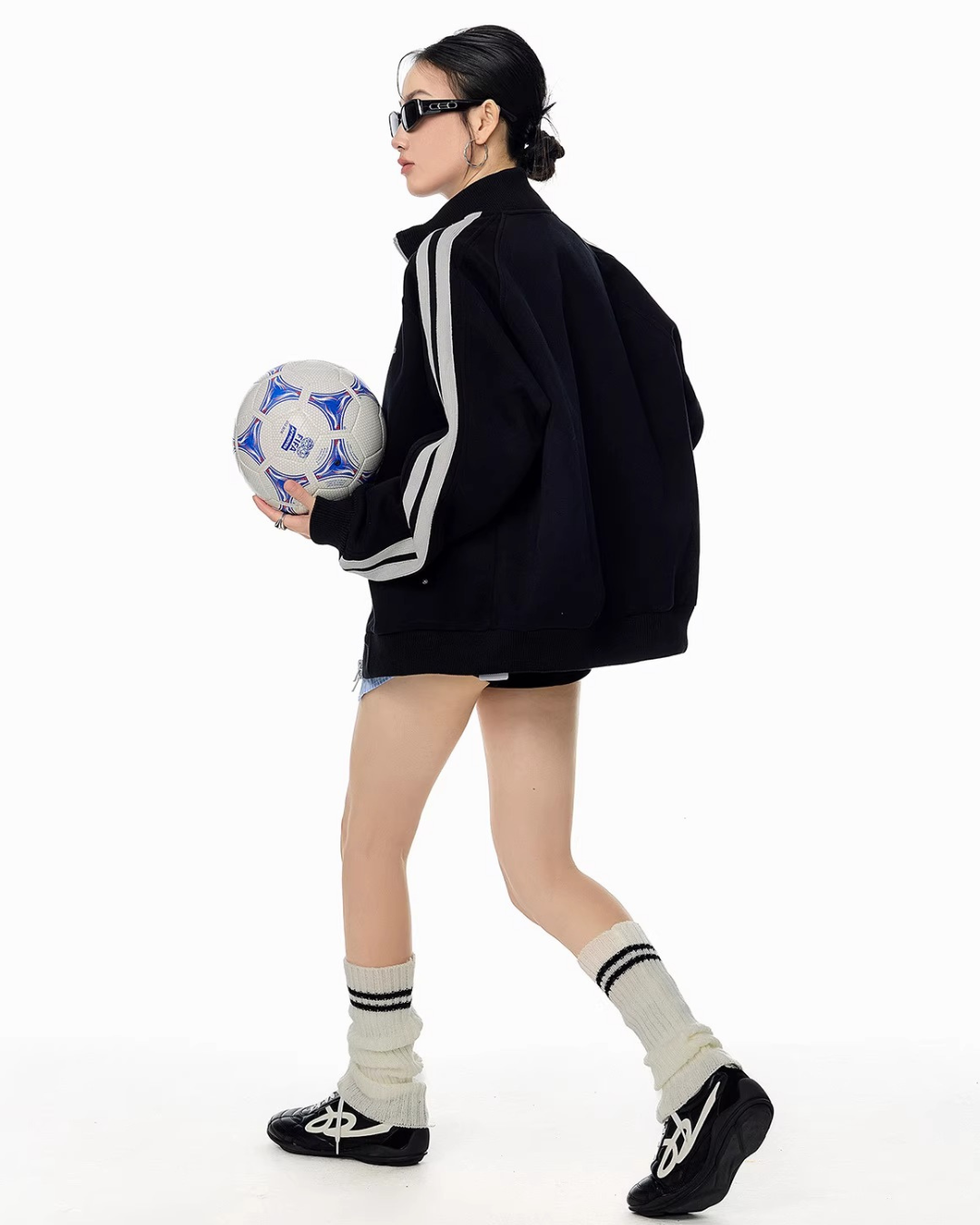 Oversized Track Zip