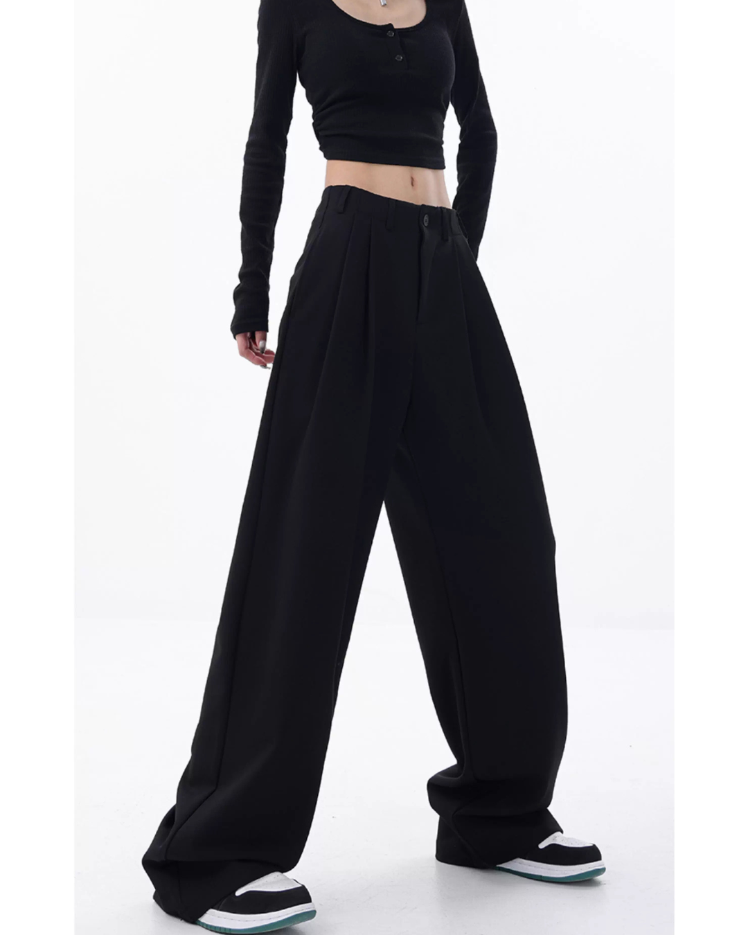 Classic Wide Slacks
