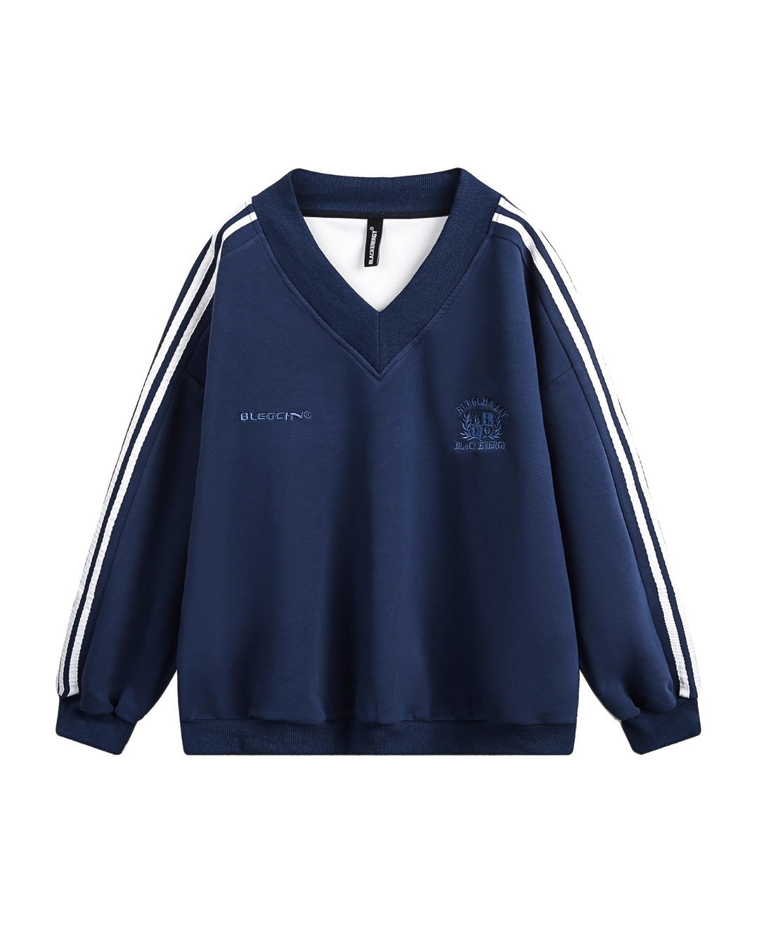 Varsity Loose V-Neck Sweat
