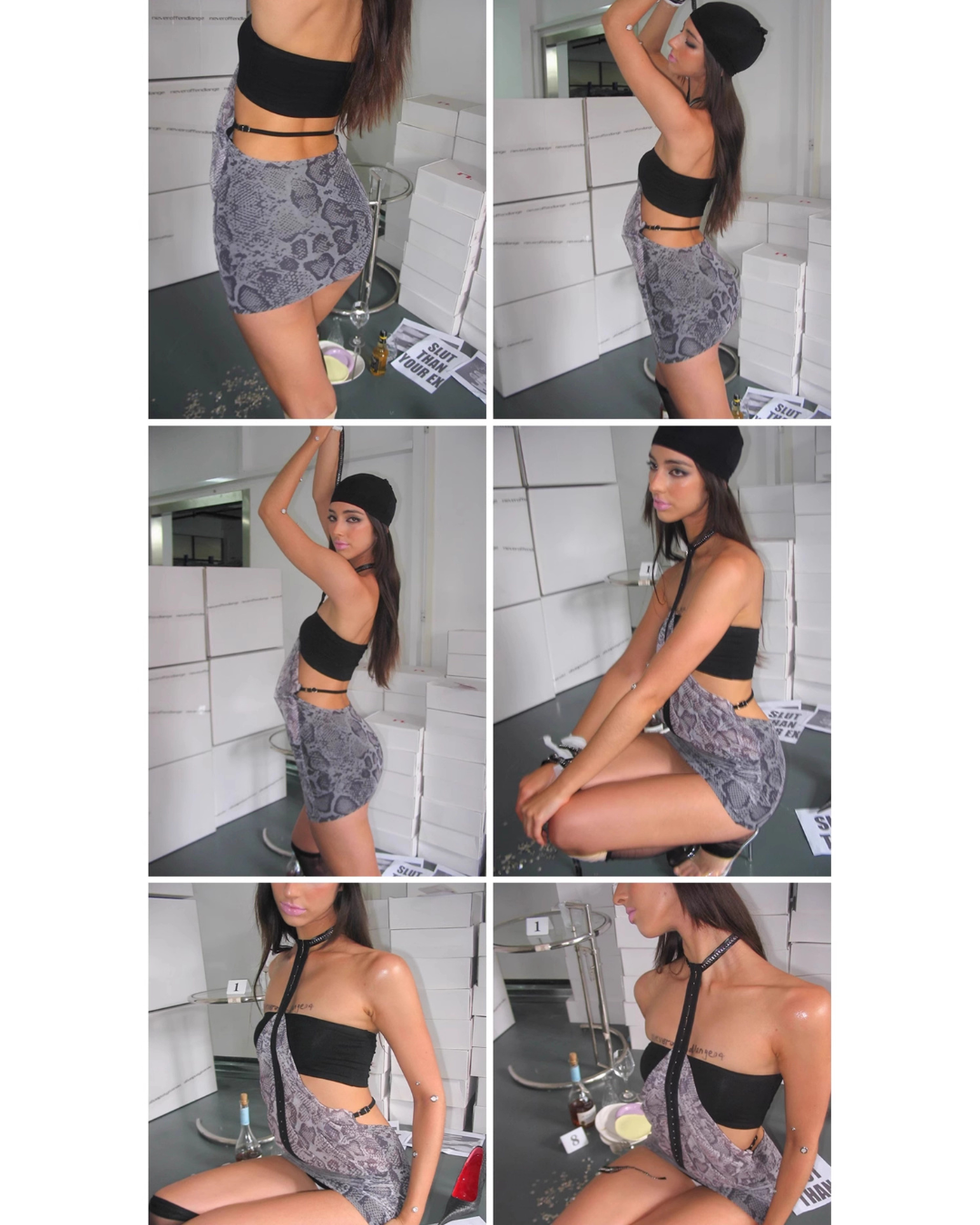 Python Slyent Dress