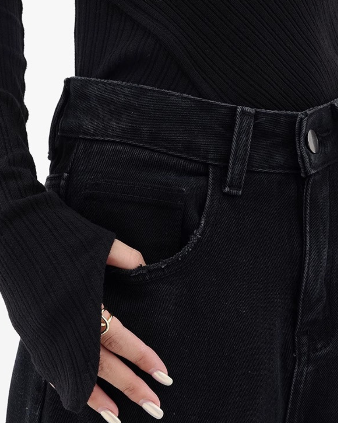 X-Stitch Wide Denim
