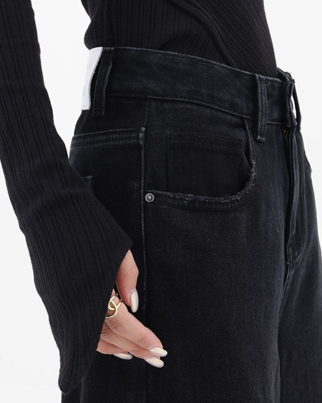 X-Stitch Wide Denim