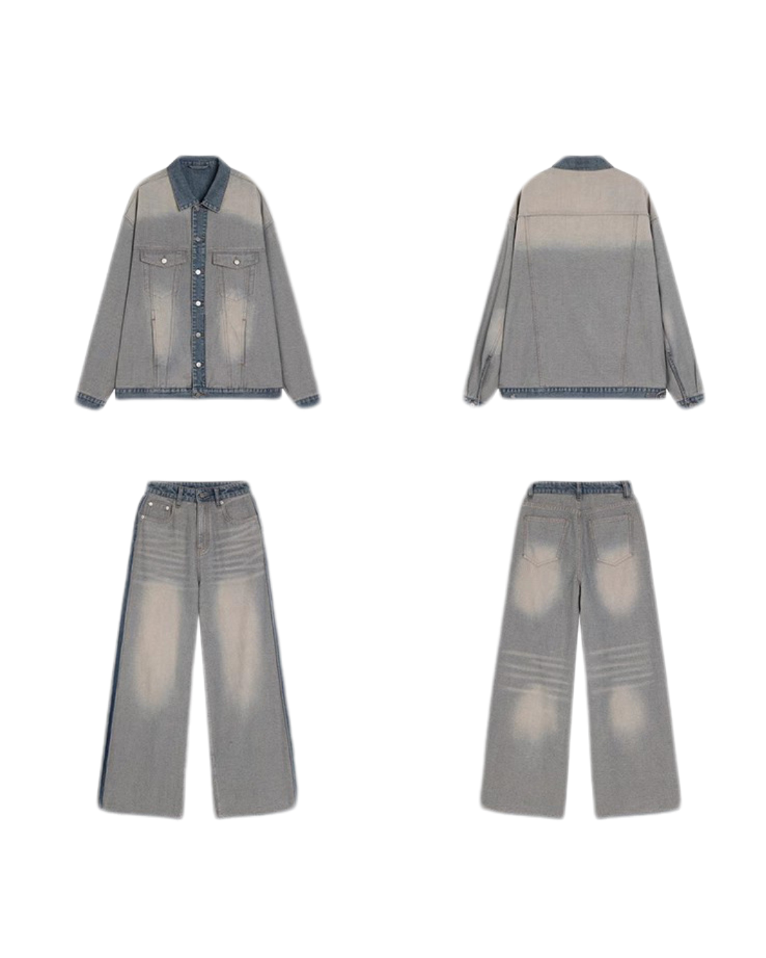 Reverse Design Denim【SET-UP対応】
