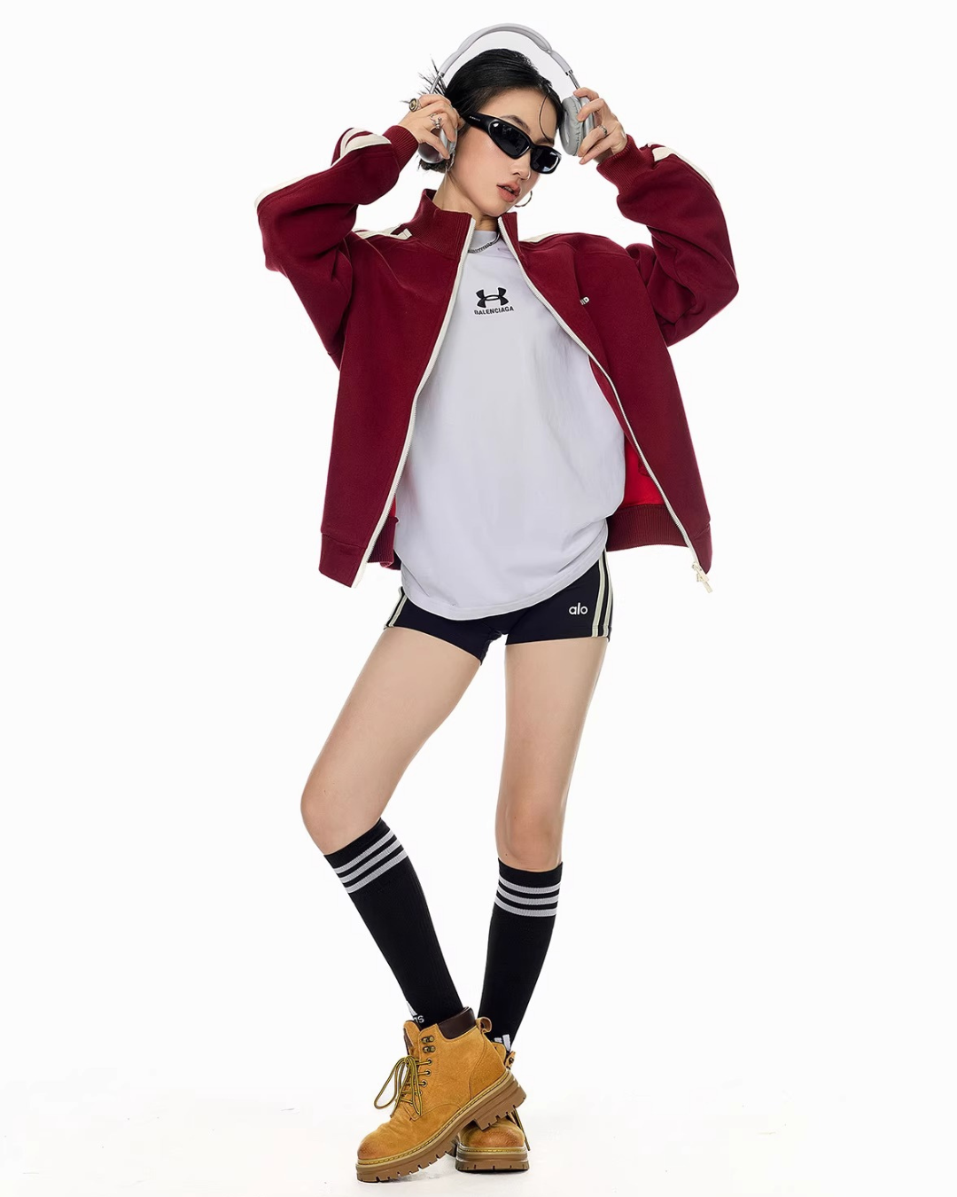Oversized Track Zip