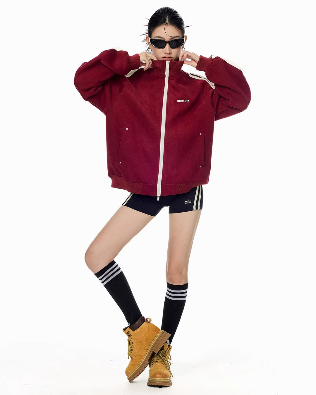 Oversized Track Zip