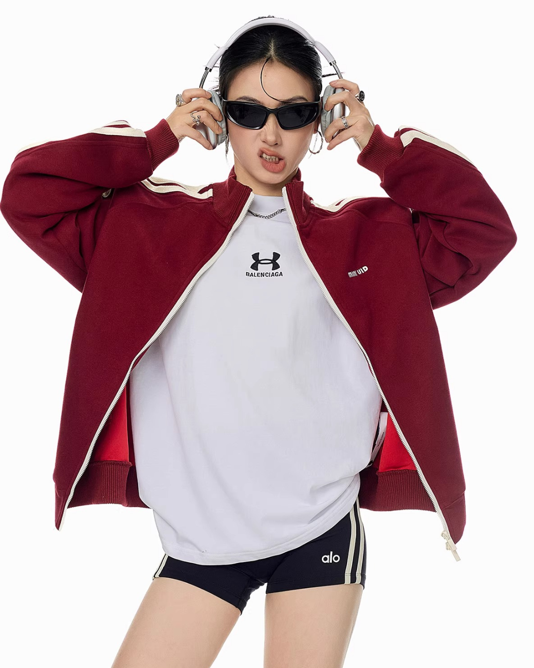 Oversized Track Zip