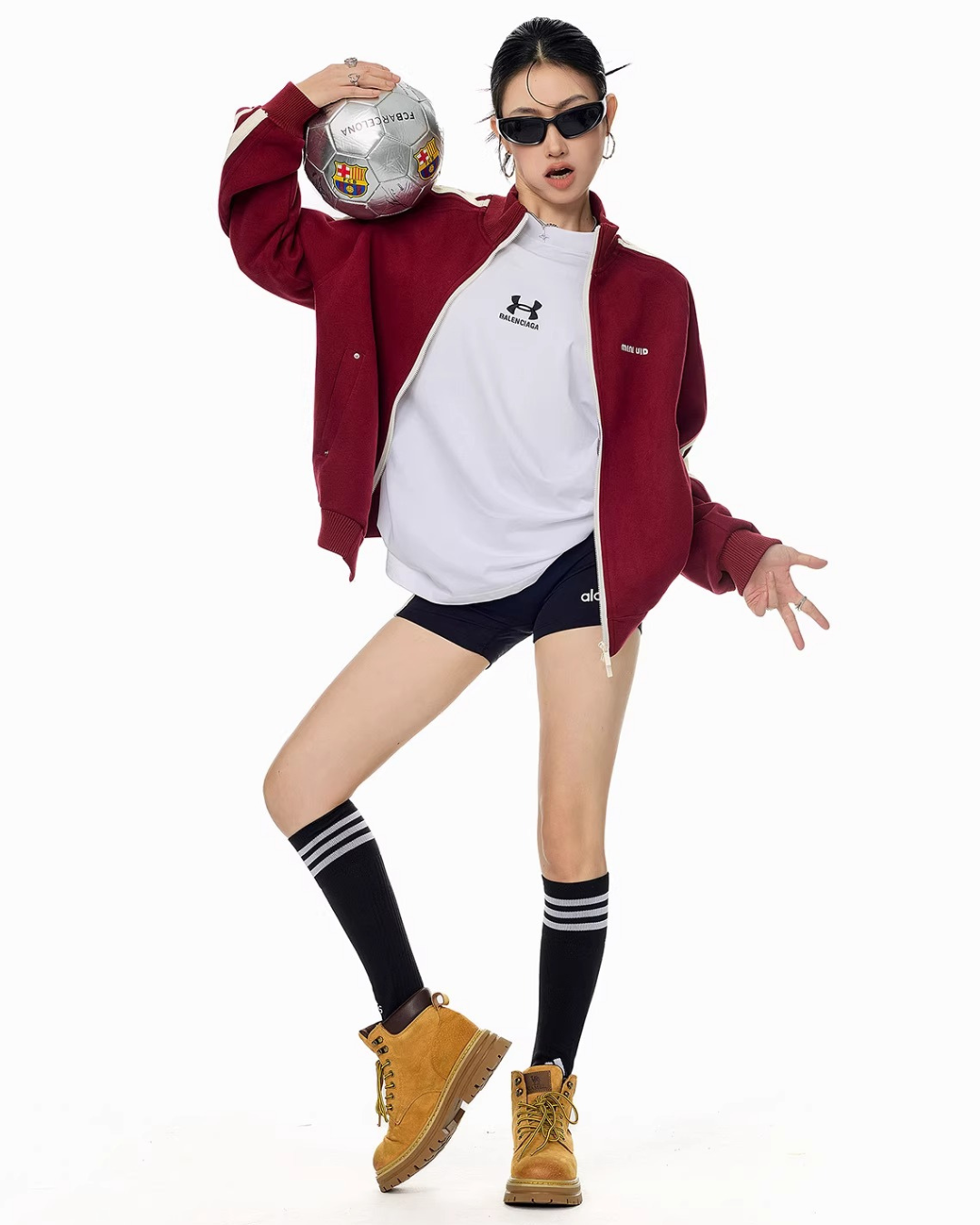 Oversized Track Zip