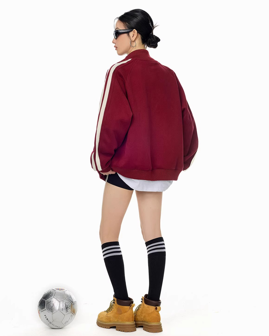 Oversized Track Zip