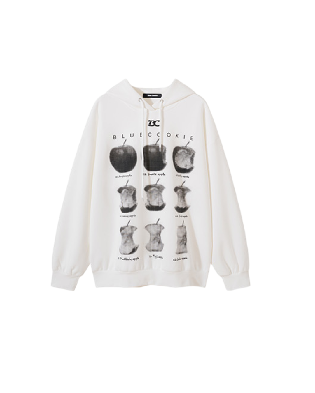 Apple Print Hoodie