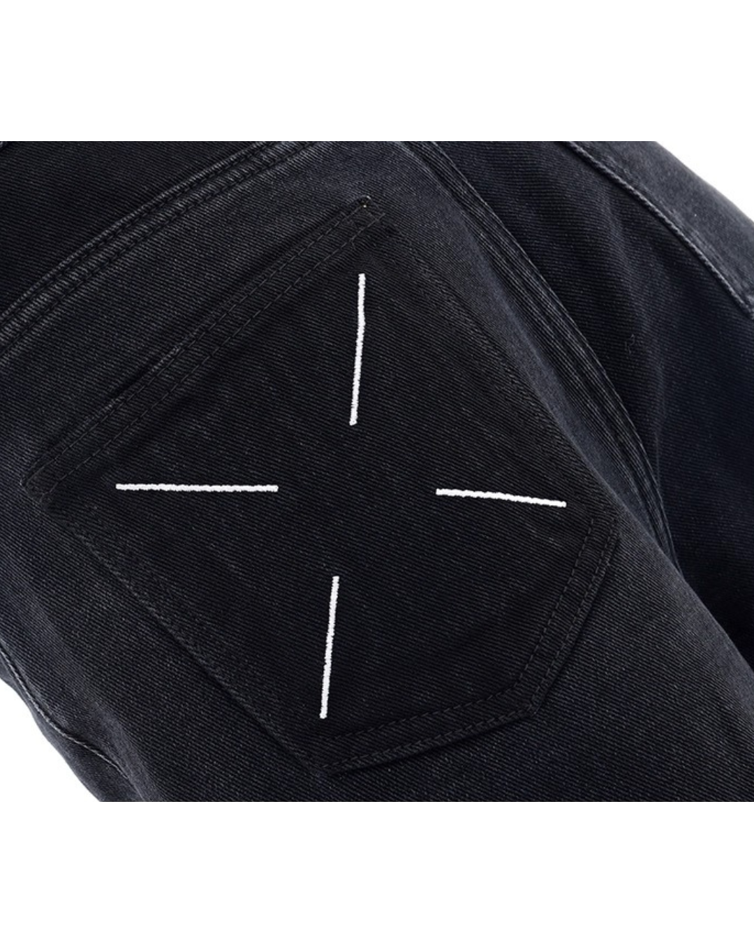 X-Stitch Wide Denim
