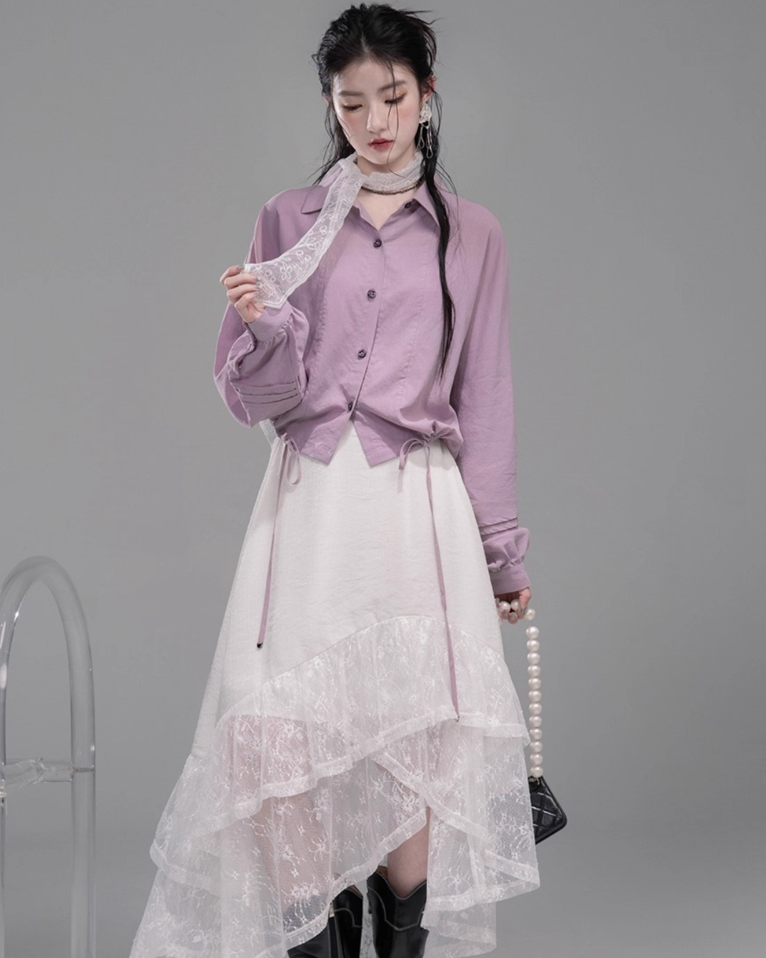 Soft Touch Button-Up Shirt