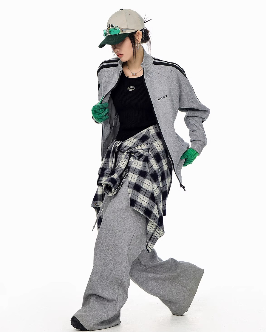 Oversized Track Zip