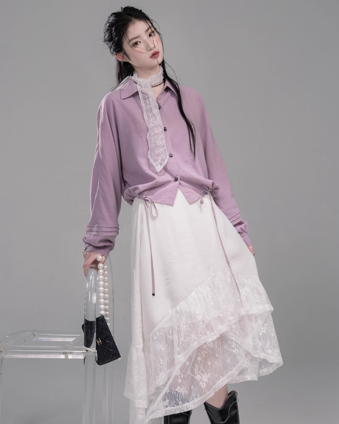 Soft Touch Button-Up Shirt