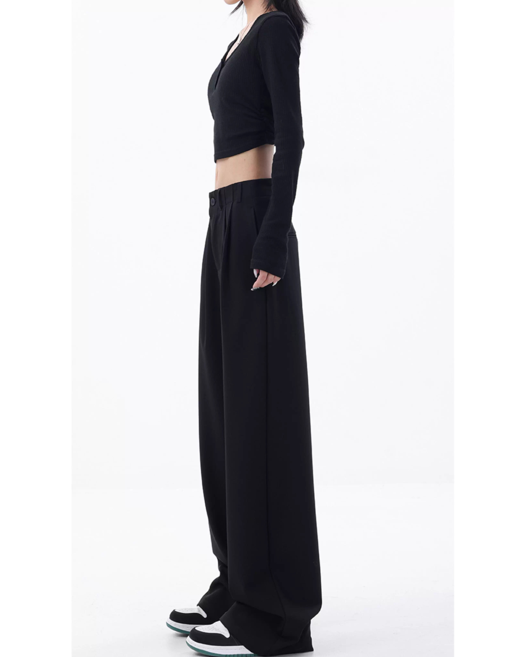Classic Wide Slacks