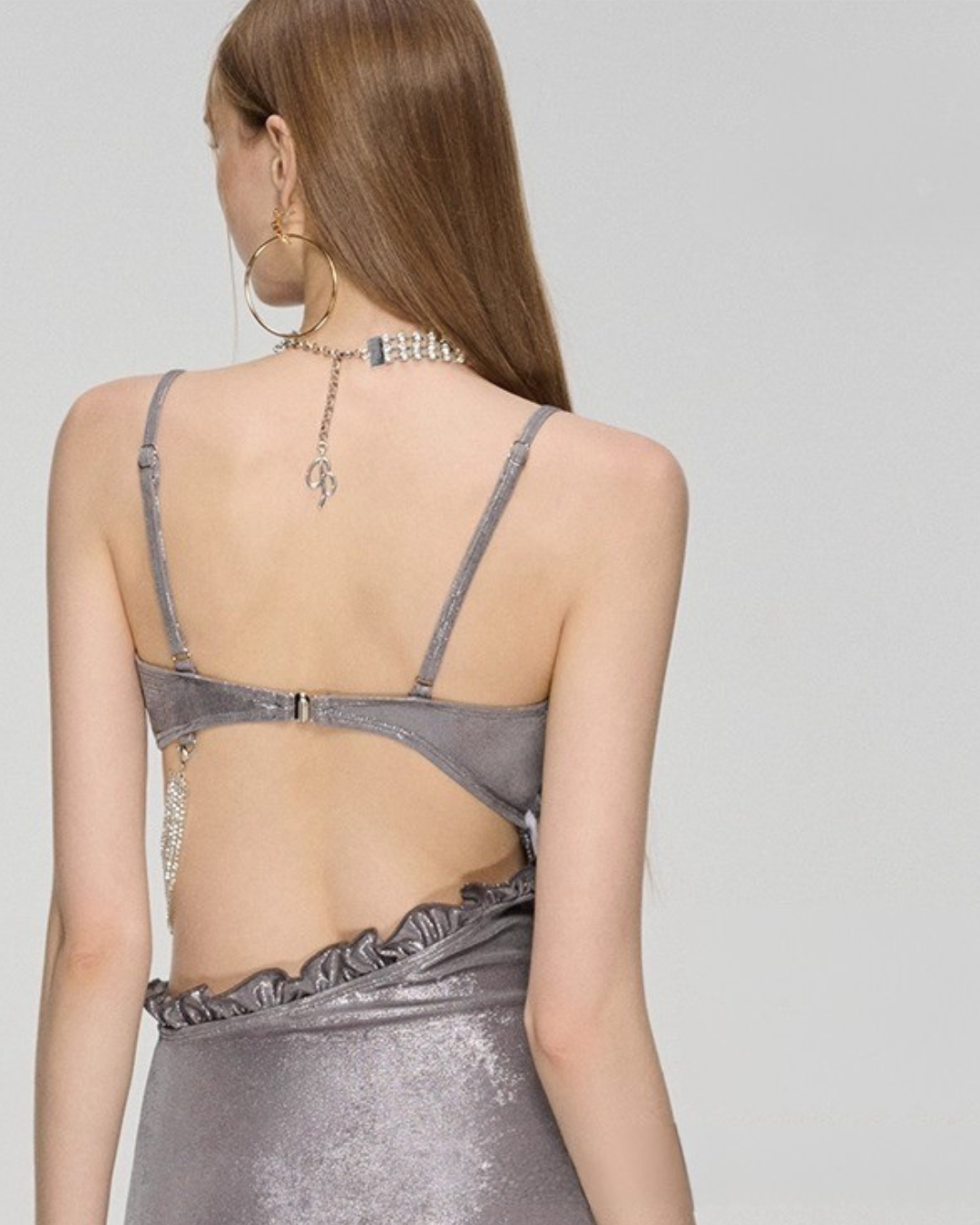Galactic Satin Monokini
