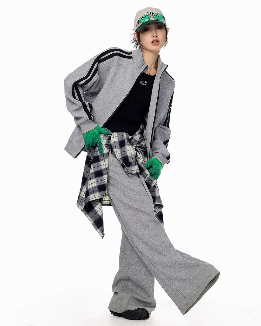 Oversized Track Zip
