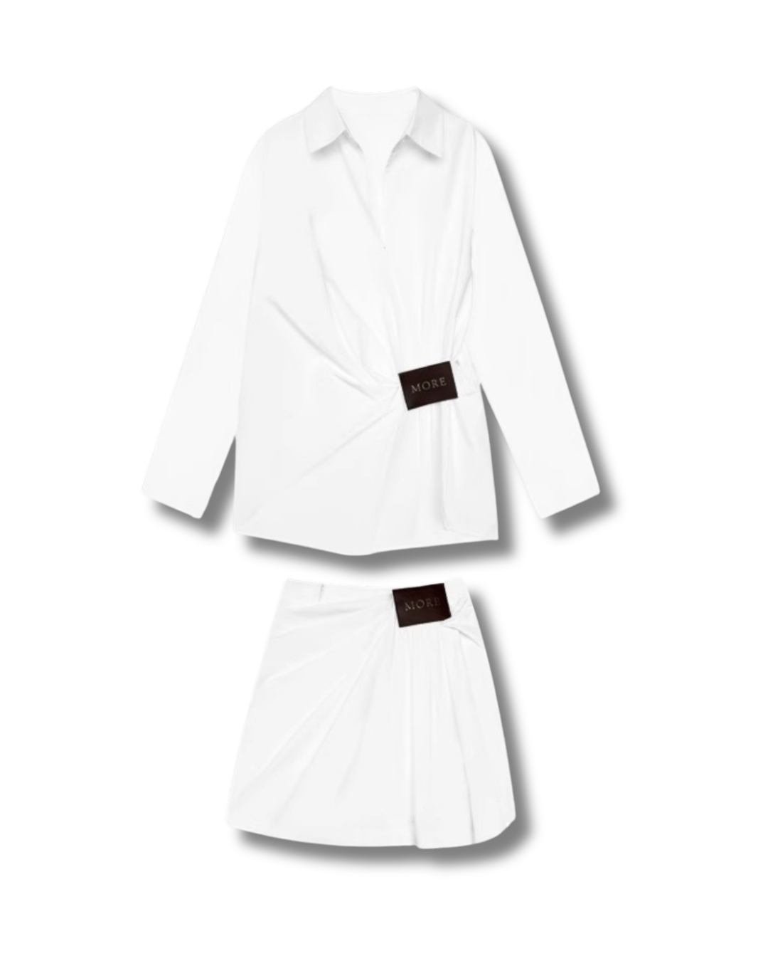 Side Cinched Shirt & Skirt【SET-UP対応】