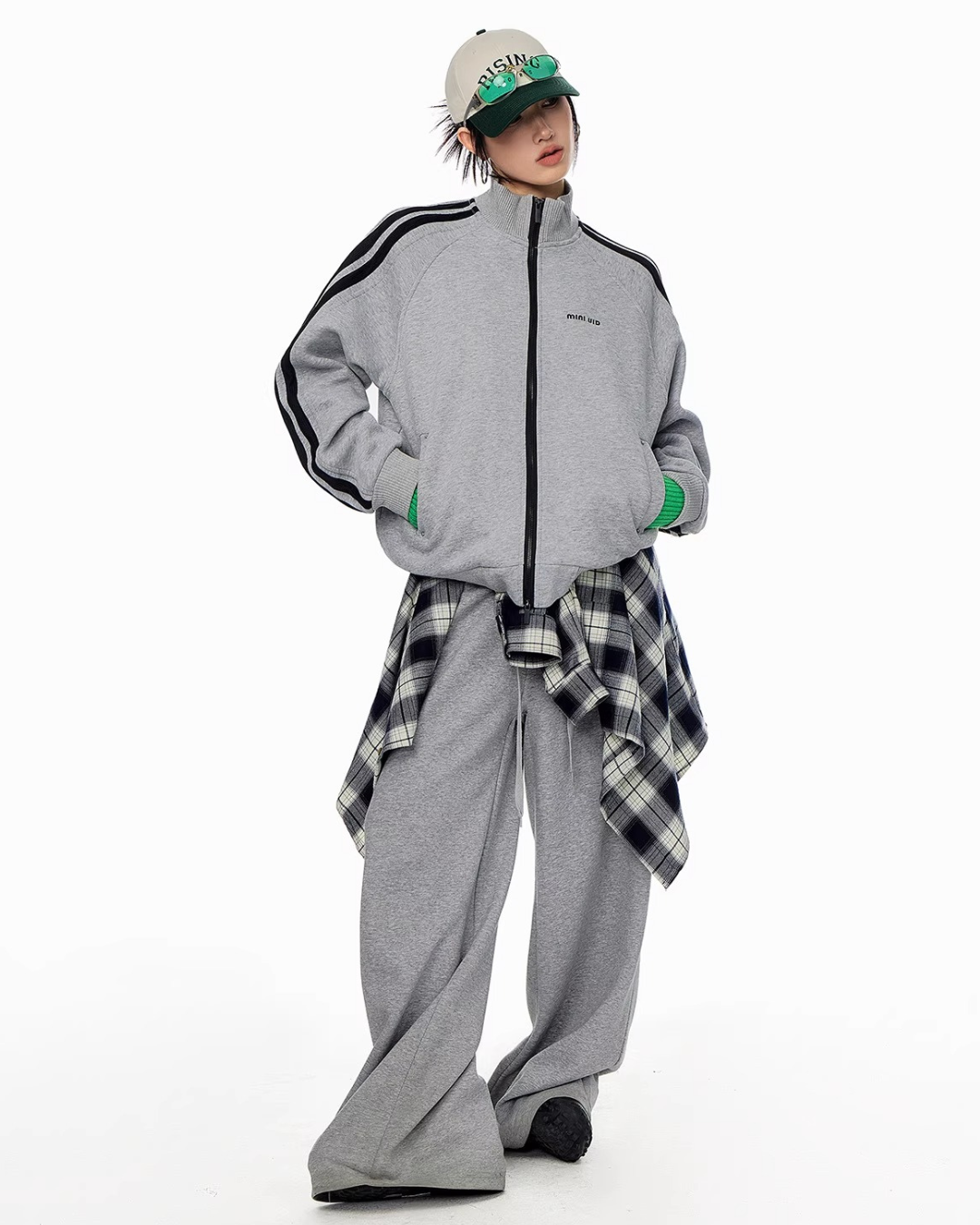 Oversized Track Zip