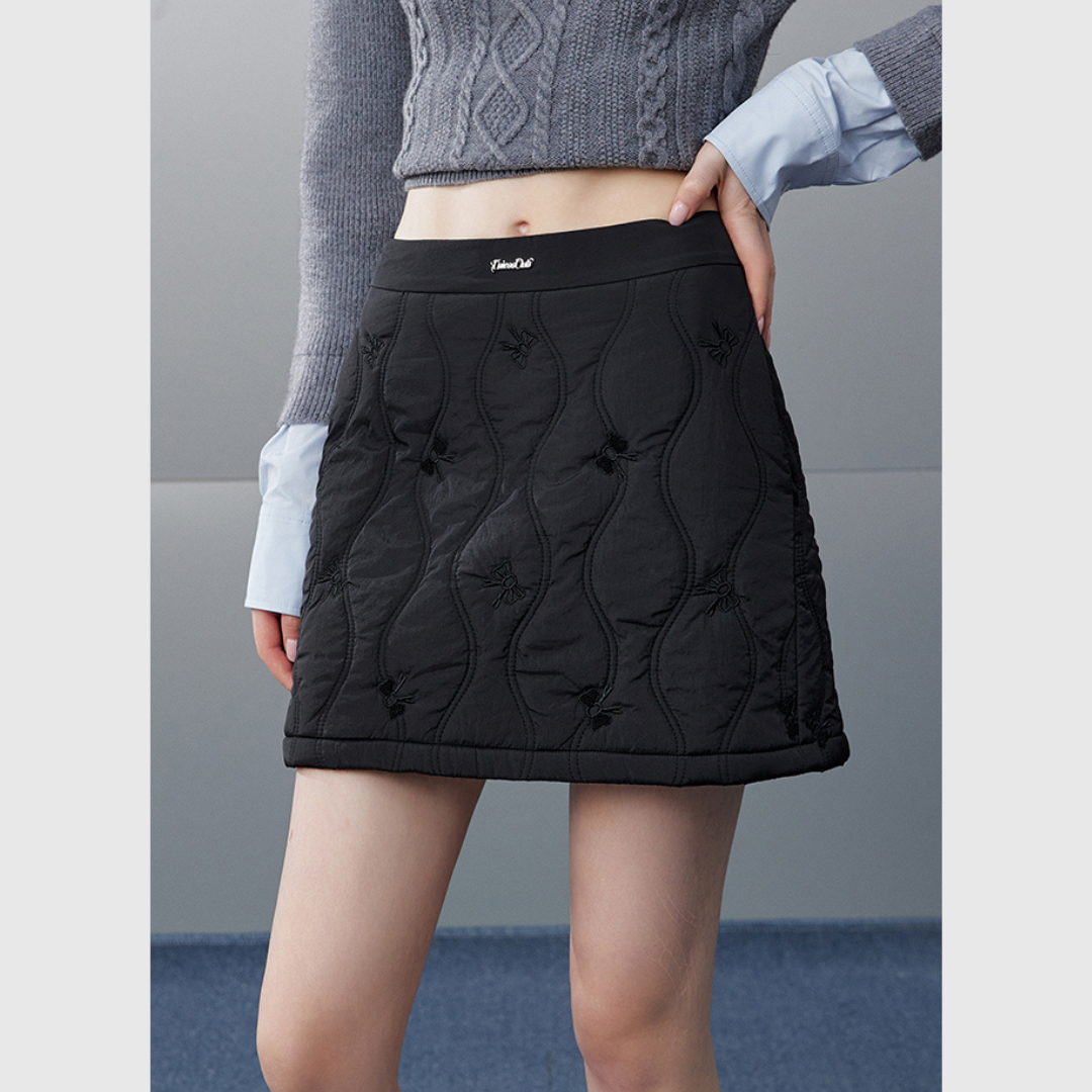 Quilted Mini-Skirt