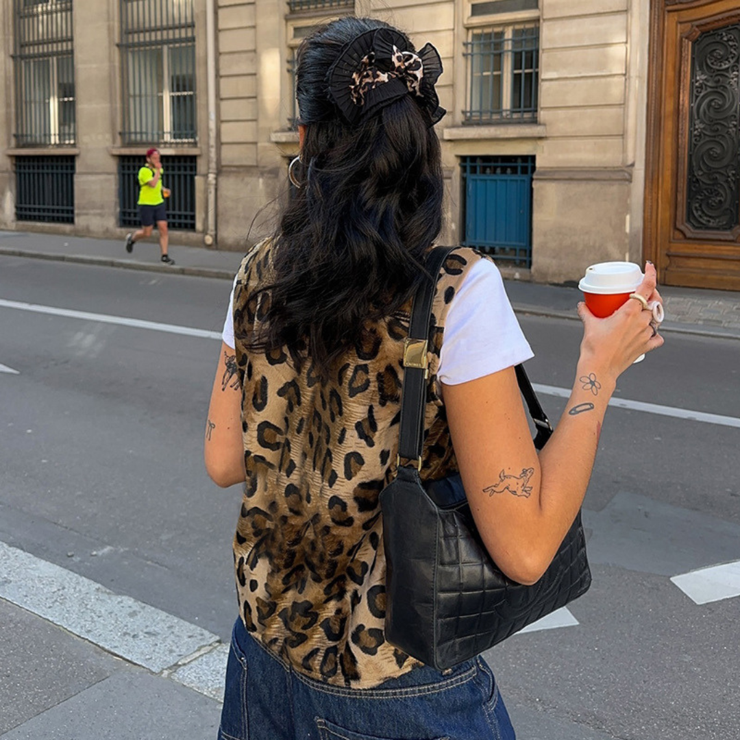 Leopard Pattern Vest