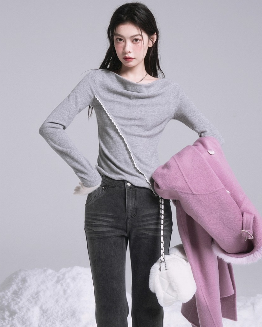 163cm,M