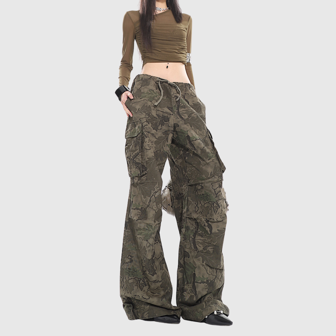 camouflage cargo pants