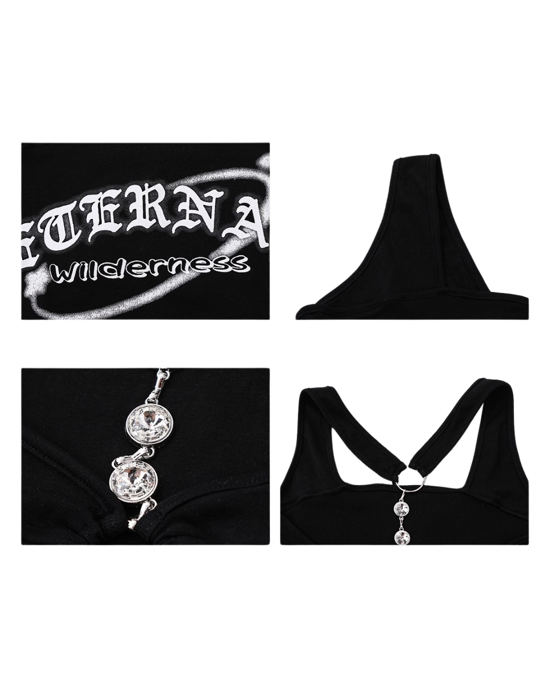 Back Slit Tank Top