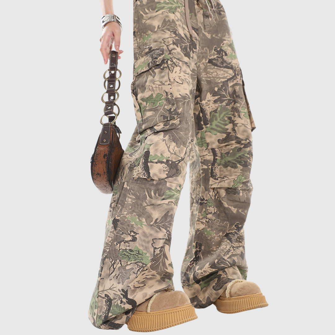 camouflage cargo pants