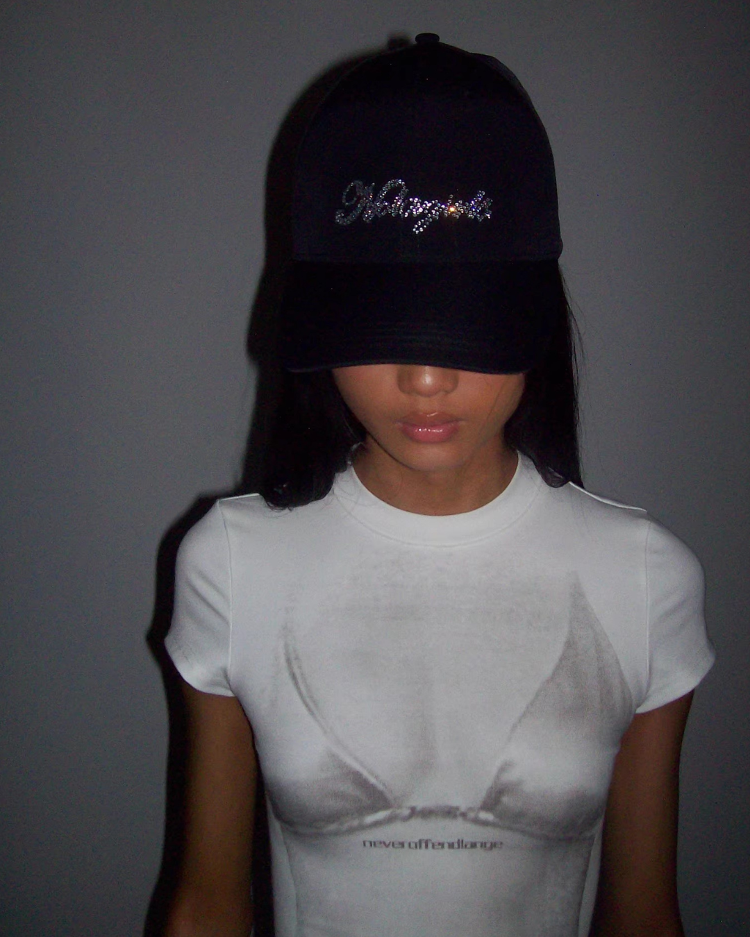 Satin Black Cap