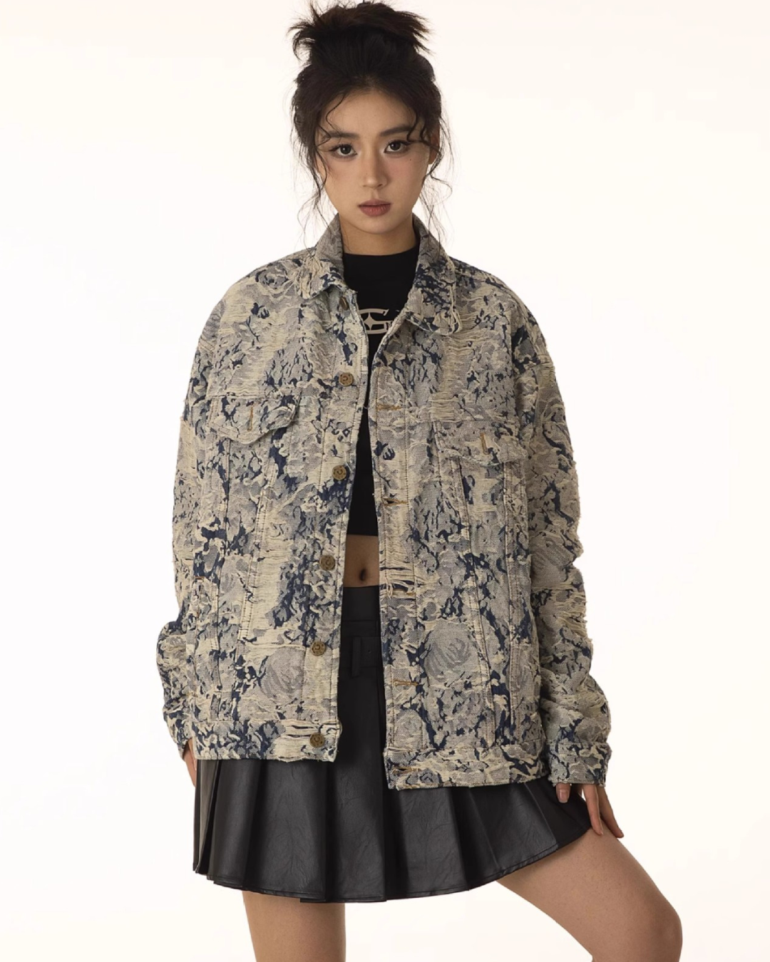 【完売商品】KnuthMarf denim jacket ノベルティbag付 9041115306001-b-