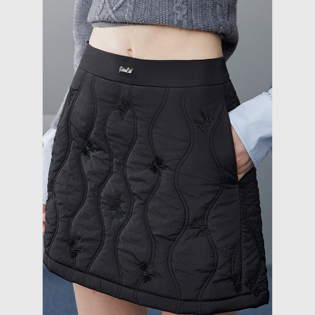 Quilted Mini-Skirt