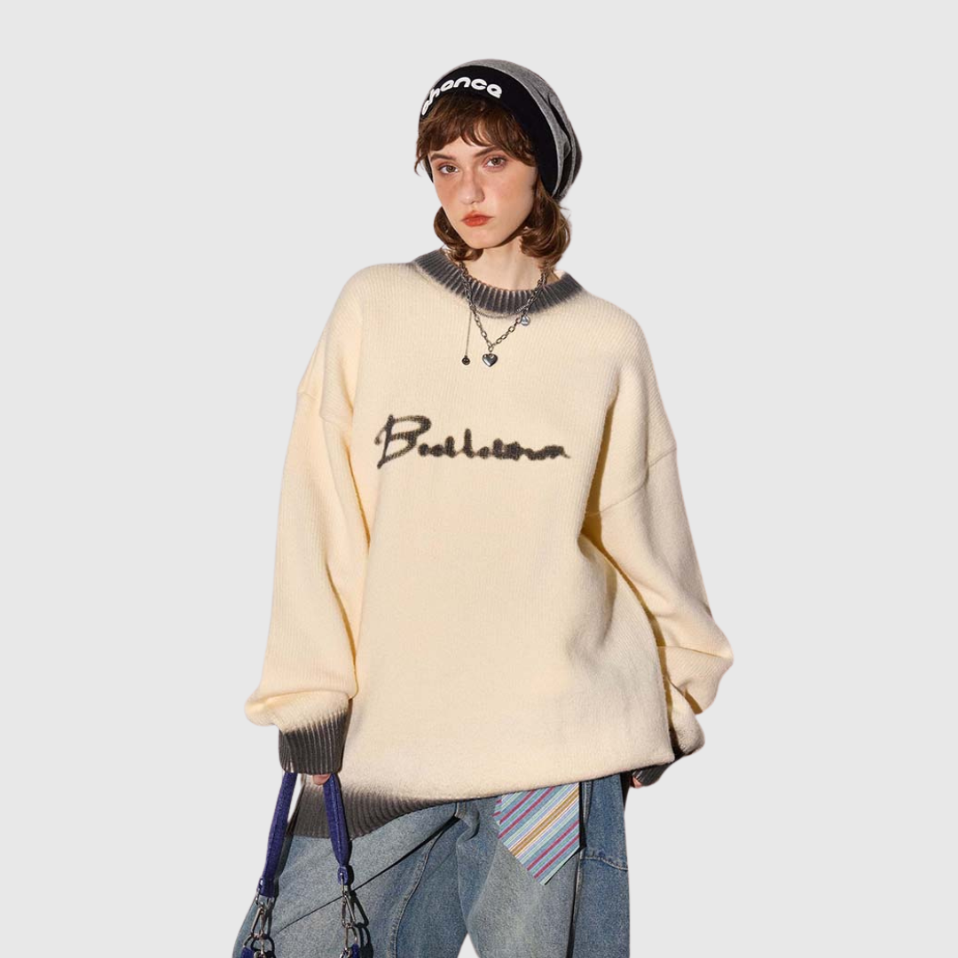 Bicolor Knit