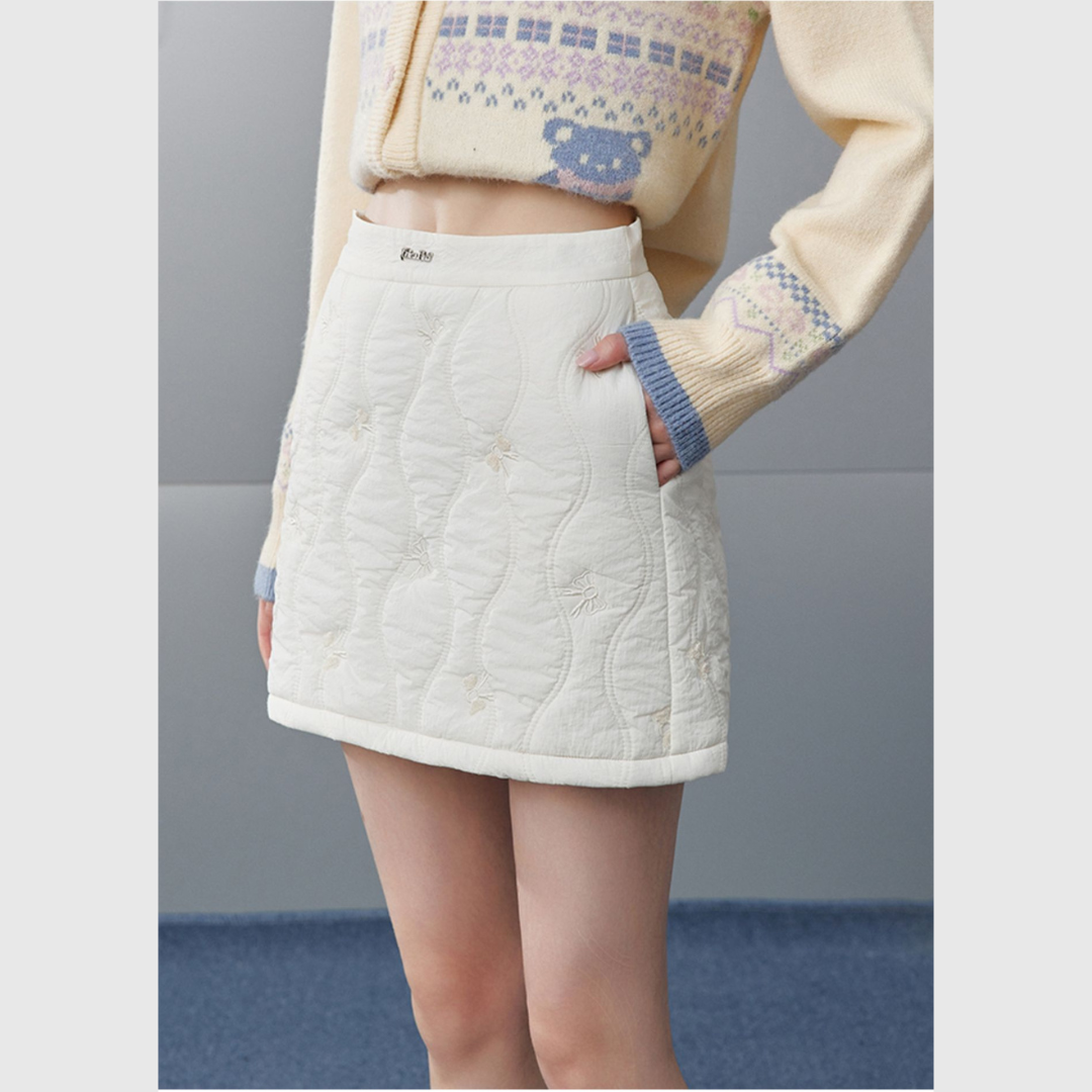 Quilted Mini-Skirt