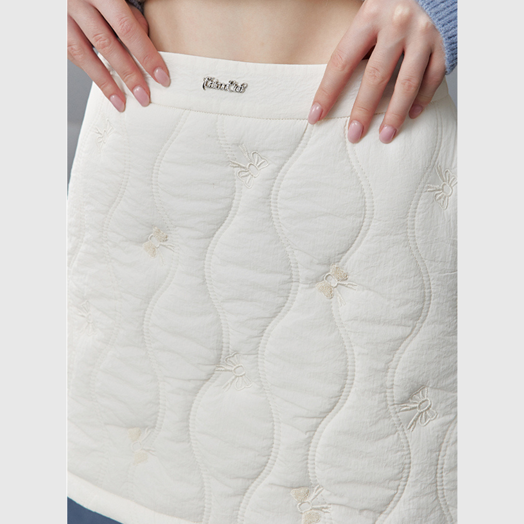 Quilted Mini-Skirt