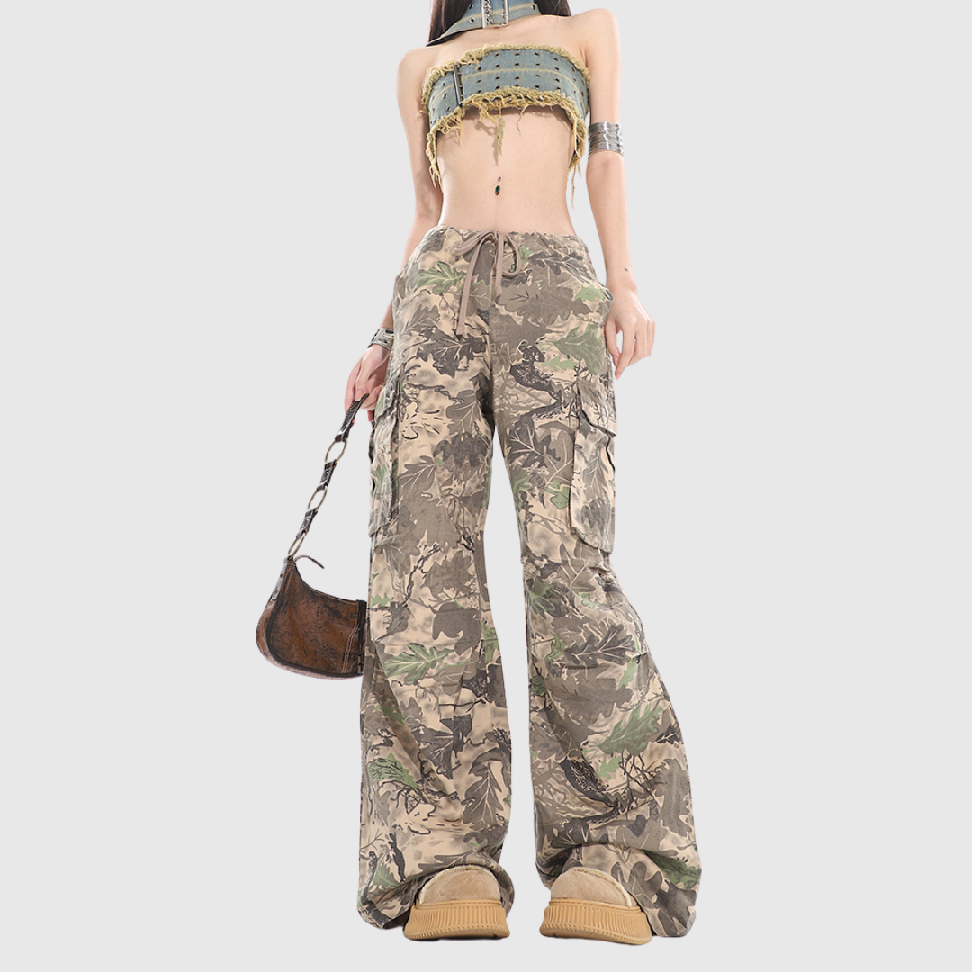 camouflage cargo pants