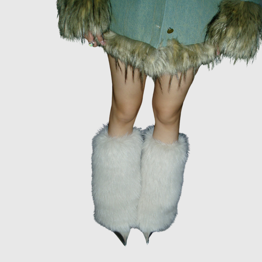 Faux Fur Leg Warmers