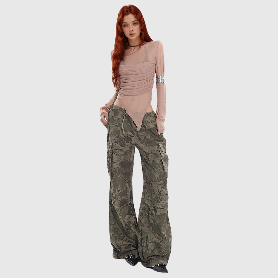 camouflage cargo pants