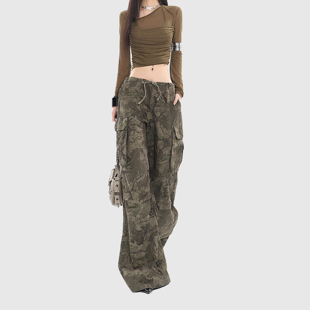 camouflage cargo pants