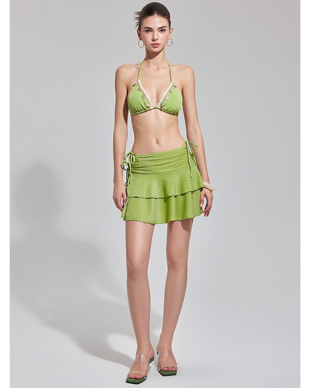 2-type Marine Charm Swim Set [3-piece]