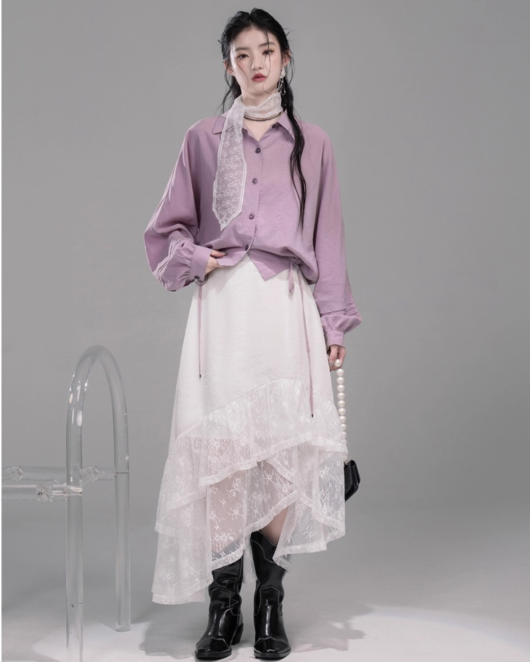 Soft Touch Button-Up Shirt