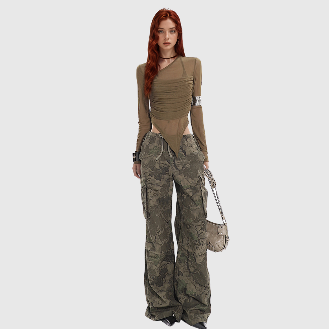 camouflage cargo pants