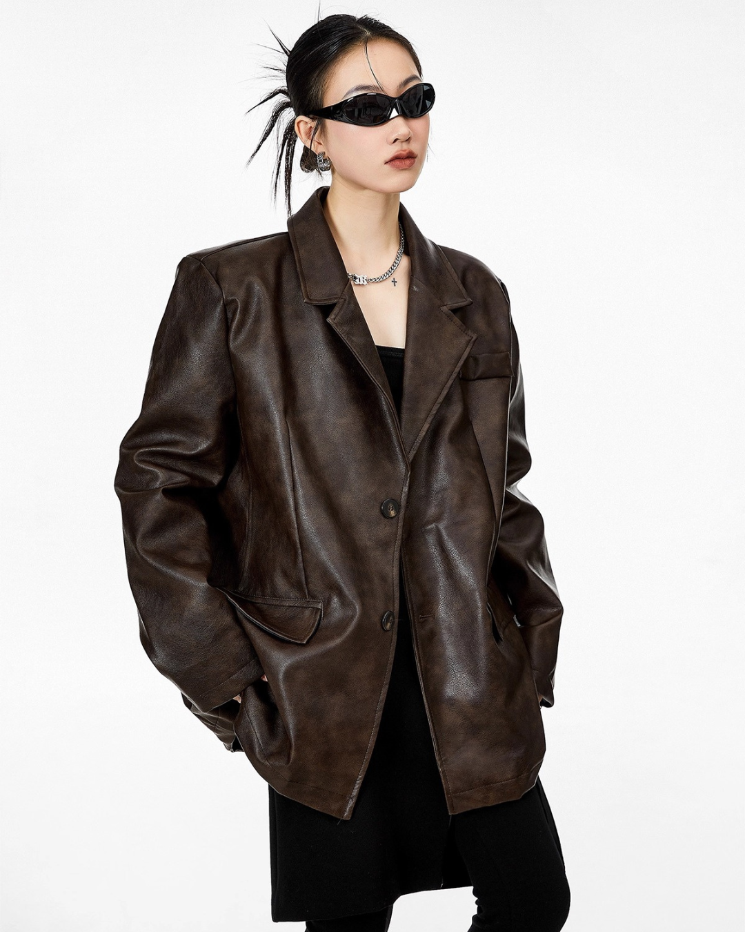 Bold Fit Leather Jacket