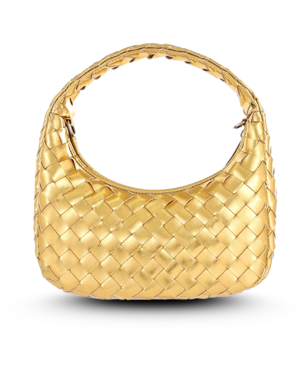 Woven Mini Hobo Bag