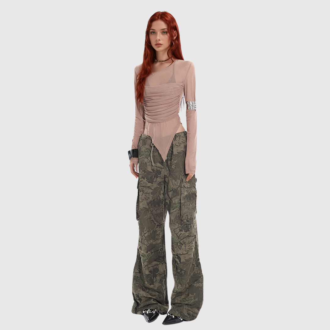 camouflage cargo pants