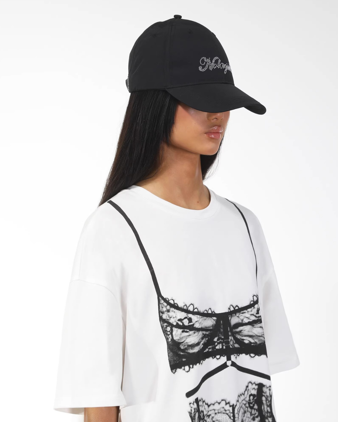 Satin Black Cap