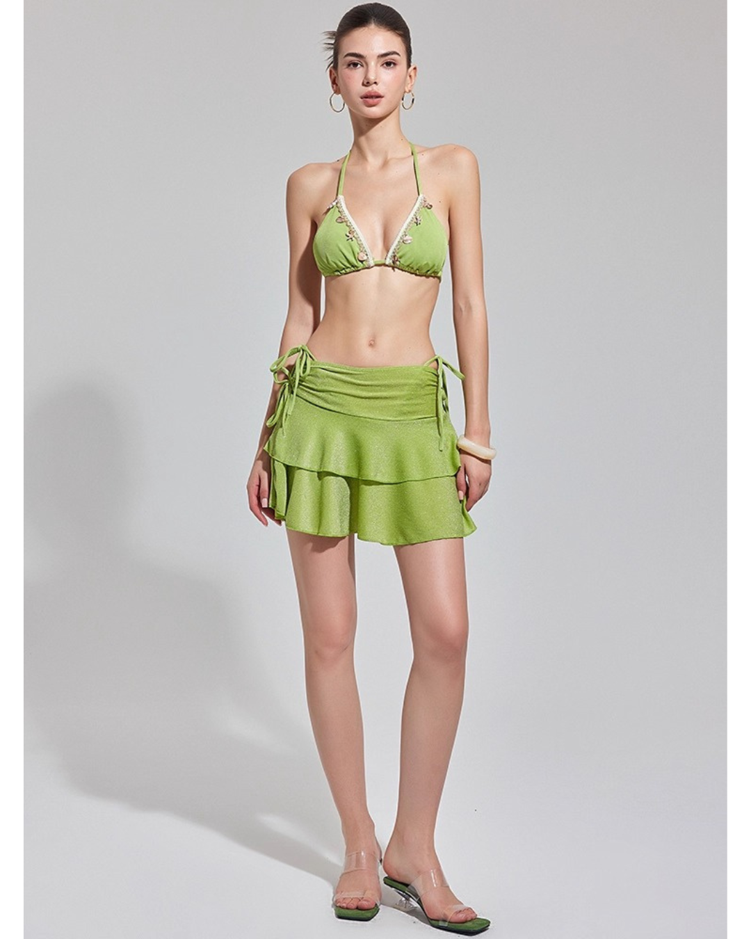 2-type Marine Charm Swim Set [3-piece]